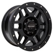 Phaser Satin Black 18x9 8x170 5BS Offset 0mm Cap P/N 5041867000
