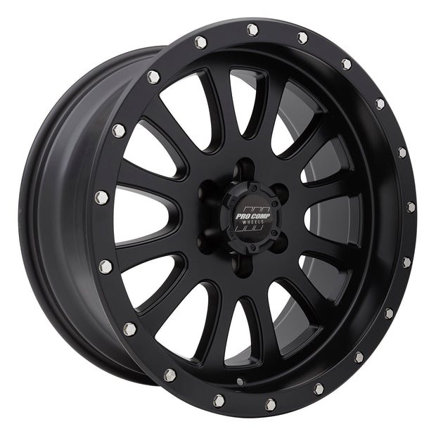 Syndrome Satin Black 20X9 6x135 5BS Offset 0mm Cap P/N 504442500