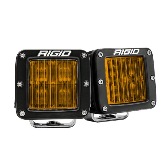 RIGID D-Series PRO SAE Fog Yellow Pair