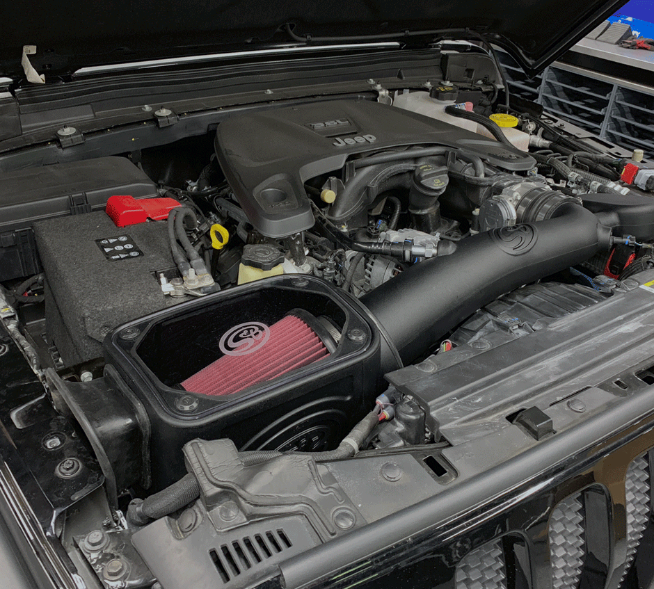 Cold Air Intake for 2018-2024 Jeep Wrangler / Gladiator 3.6L - S&B