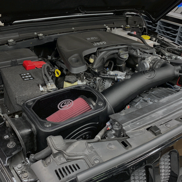 Cold Air Intake for 2018-2024 Jeep Wrangler / Gladiator 3.6L - S&B