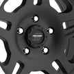 La Paz Satin Black Machined 17x8.5 5x5 4.75BS Offset 0mm Cap P/N 502932700