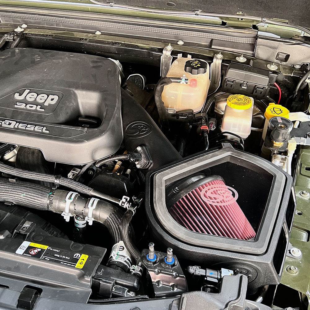 Cold Air Intake for 2020-2023 Jeep Wrangler / Gladiator 3.0L Ecodiesel - S&B