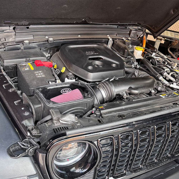 Cold Air Intake for 2024-2025 Jeep Wrangler 2.0L Turbo & 4XE Hybrid - S&B