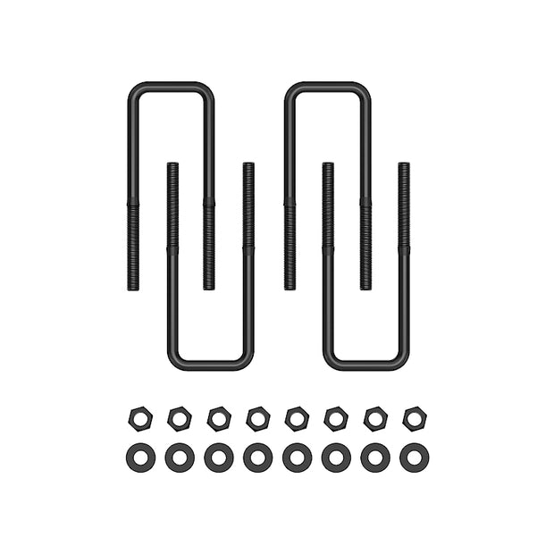 ICON 1996-2023 Toyota Tacoma/2000-2021 Toyota Tundra/2019-2023 GM 1500 Pickup 8.0” U-Bolt Kit