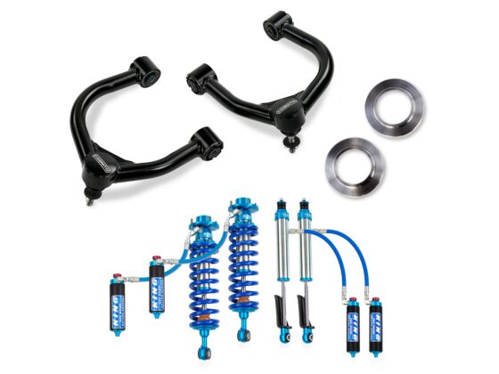 Cognito 3-Inch Elite Leveling Lift Kit With King 2.5 Reservoir Shocks For 2022-2024 Toyota Tundra 2WD/4WD W/ Rear Coil Springs