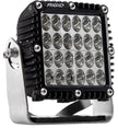 RIGID Q-Series PRO LED Light Driving Optic Black Housing Single