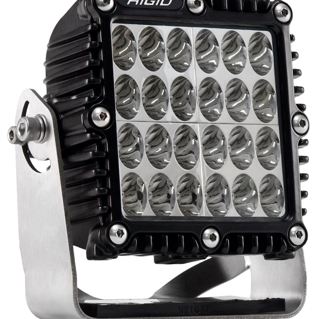 RIGID Q-Series PRO LED Light Driving Optic Black Housing Single