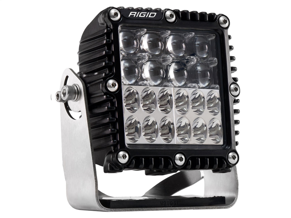 RIGID Q-Series PRO LED Light Hyperspot/Driving Combo Black Housing Single