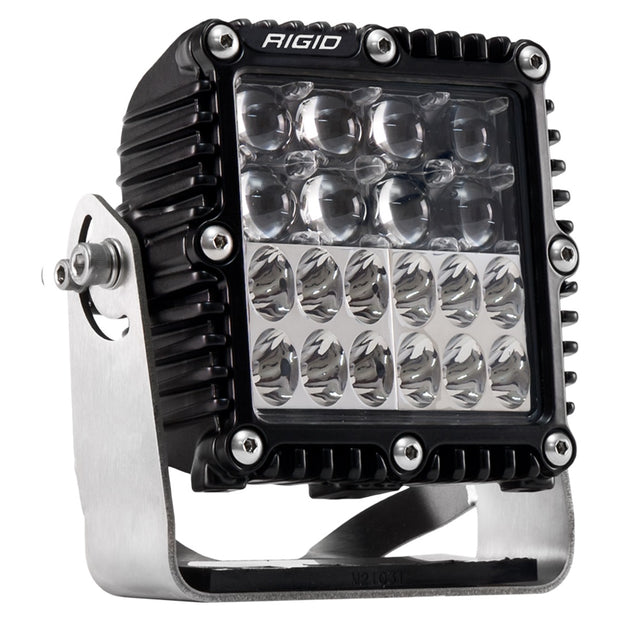 RIGID Q-Series PRO LED Light Hyperspot/Driving Combo Black Housing Single
