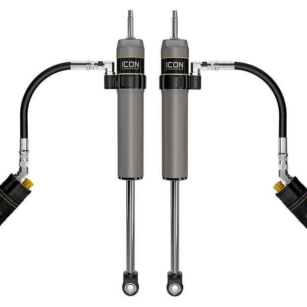 ICON 2024-2025 Toyota Tacoma 0-1” Lift Rear V.S. 2.5 Aluminum Series Shock Absorbers Remote Reservoir W/ CDCV Pair