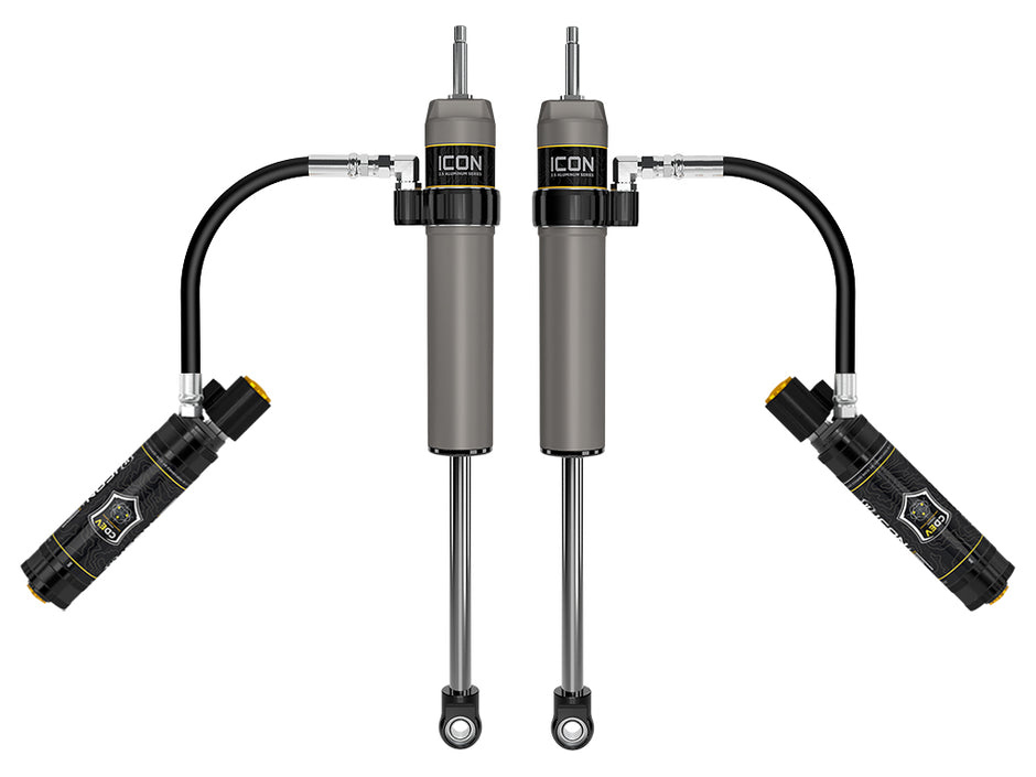 ICON 2024-2025 Toyota Tacoma 0-1” Lift Rear V.S. 2.5 Aluminum Series Shock Absorbers Remote Reservoir W/ CDEV Pair