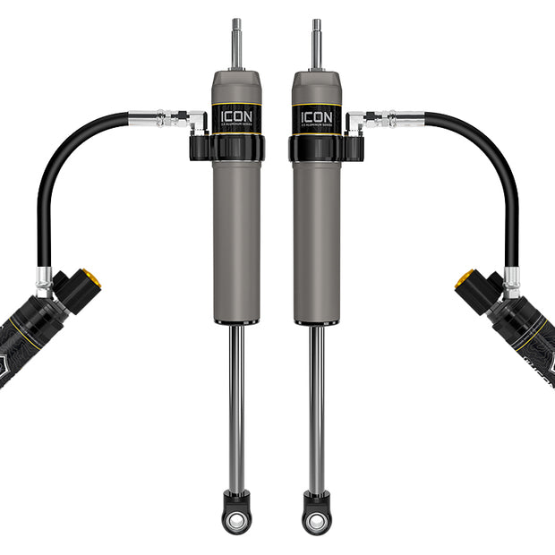 ICON 2024-2025 Toyota Tacoma 0-1” Lift Rear V.S. 2.5 Aluminum Series Shock Absorbers Remote Reservoir W/ CDEV Pair