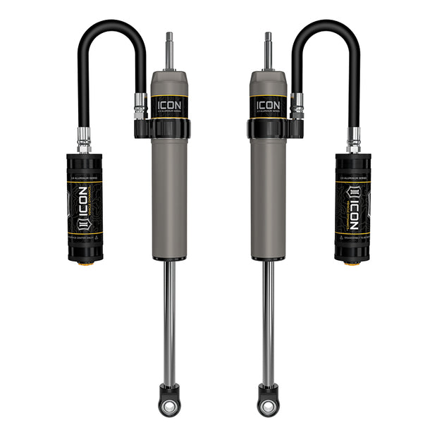 ICON 2024-2025 Toyota Land Cruiser 250 Series/2024-2025 Lexus GX550 0-3” Lift Rear V.S. 2.5 Aluminum Series Shock Absorbers Remote Reservoir Pair