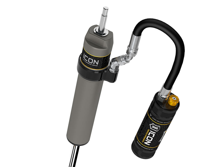 ICON 2025 Toyota 4Runner 0-3” Lift Rear V.S. 2.5 Aluminum Series Shock Absorbers Remote Reservoir W/ CDCV Pair