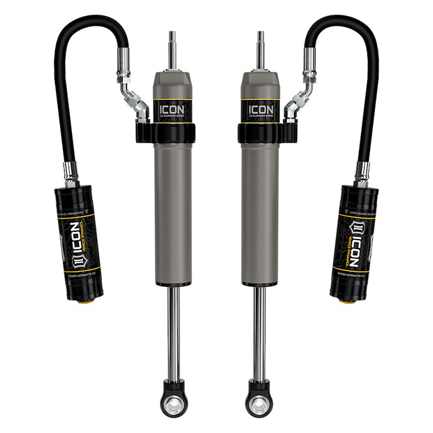 ICON 2025 Toyota 4Runner 0-3” Lift Rear V.S. 2.5 Aluminum Series Shock Absorbers Remote Reservoir Pair