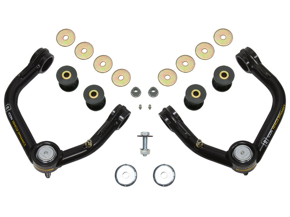 ICON 1996-2004 Toyota Tacoma/1996-2002 Toyota 4Runner Tubular Upper Control Arm W/Delta Joint Kit