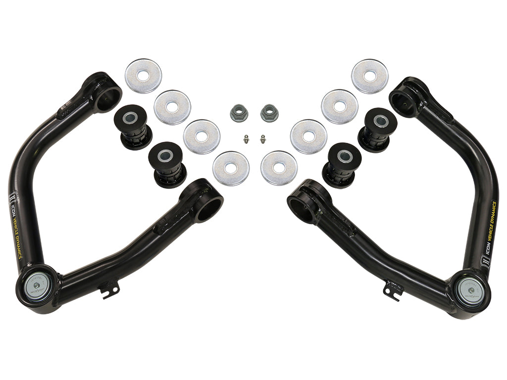 ICON 2007-2021 Toyota Tundra/2008-2022 Toyota Sequoia Tubular Front Upper Control Arm W/ Delta Joint Kit