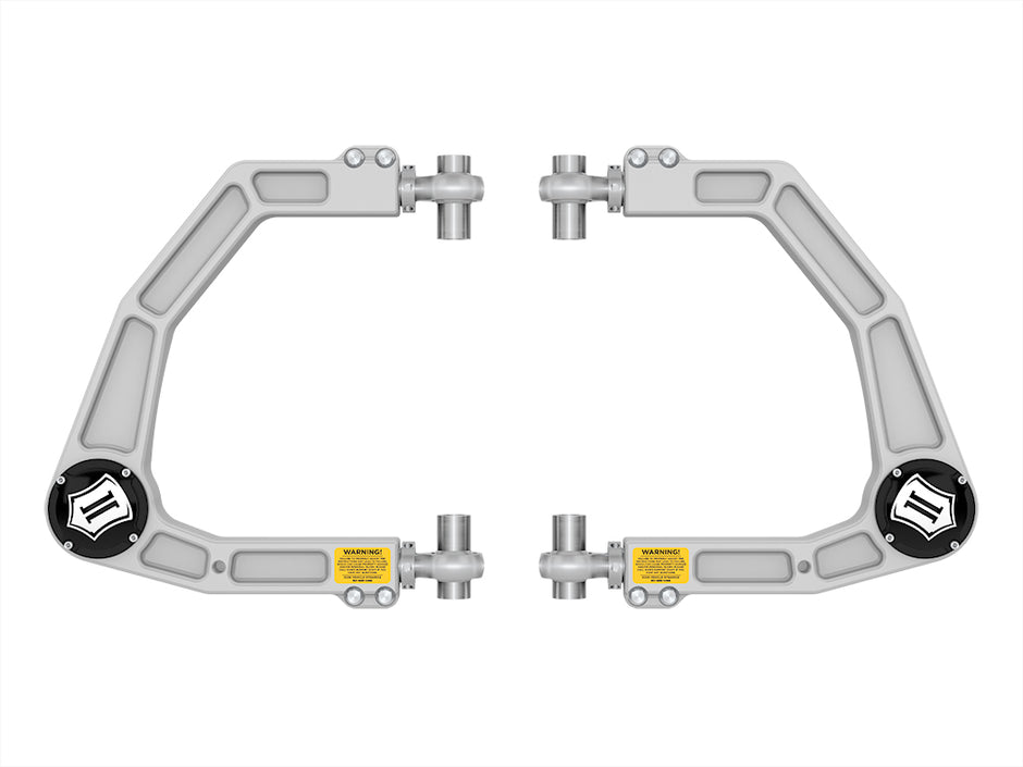 ICON 2022-2025 Toyota Tundra/2023-2025 Toyota Sequoia Billet Upper Control Arm Kit W/ Delta Joint Pro