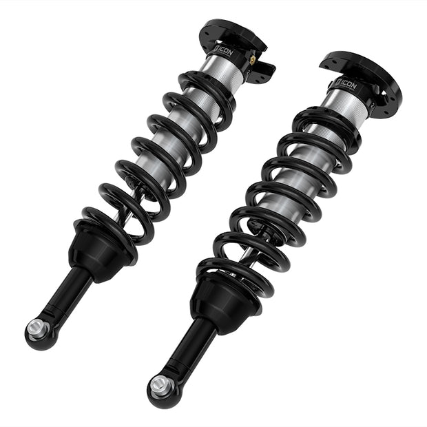 ICON 2022-2025 Toyota Tundra 1.25-3.5" Lift/2023-2025 Sequoia 3-4.5" Lift Front V.S. 2.5 Series Coilover Kit Internal Reservoir Pair