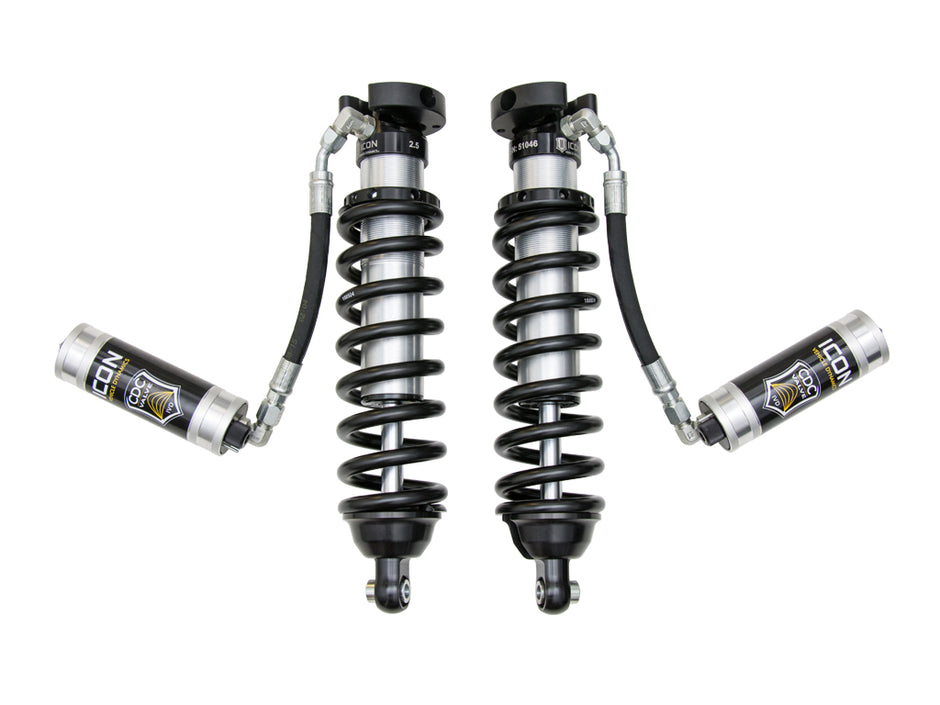 ICON 1996-2004 Toyota Tacoma 0-3" Lift FrontV.S. 2.5 Series Coilover Kit Remote Reservoir W/ CDCV