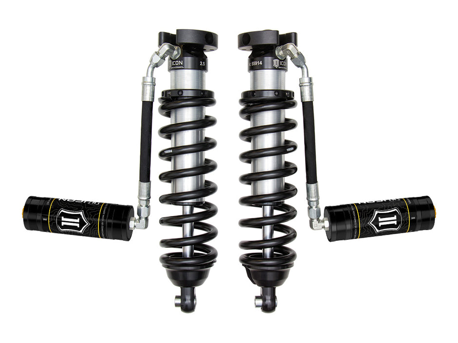 ICON 1996-2004 Toyota Tacoma 0-3" Lift FrontV.S. 2.5 Series Coilover Kit Extended Travel Remote Reservoir