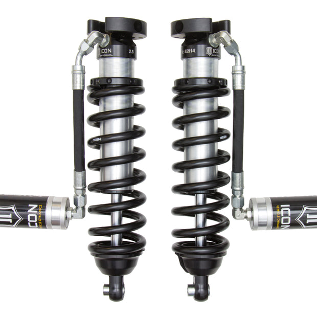 ICON 1996-2004 Toyota Tacoma 0-3" Lift Front V.S. 2.5 Series Coilover Kit Remote Reservoir