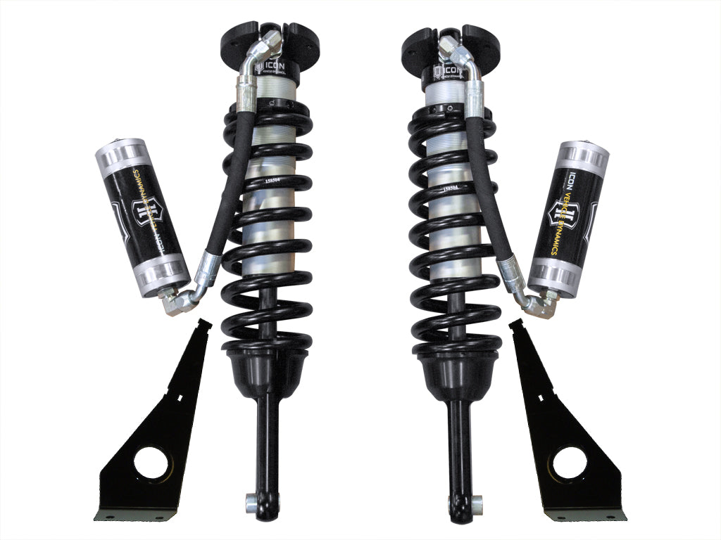 ICON 2005-2023 Toyota Tacoma 2.5 VS Remote Reservoir Coilover Kit For Pro Comp 6” Lift 700 Lbs/in Coils