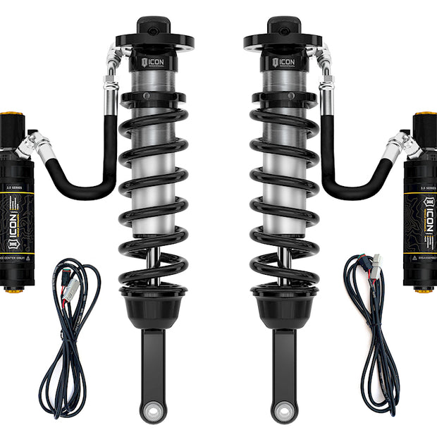 ICON 2010-2024 Toyota 4Runner 0-3.5" Lift V.S. 2.5 Series Extended Travel Coilover Kit Remote Reservoir W/ CDEV 700 Lbs/in Coils