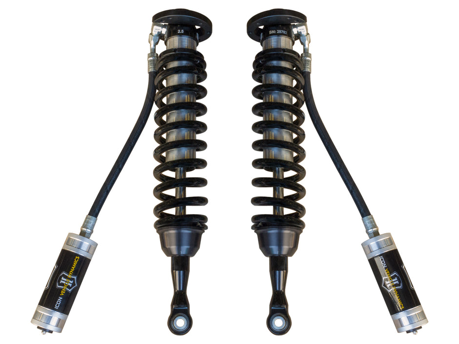 ICON 2007-2021 Toyota Tundra/2008-2022 Toyota Sequoia V.S. 2.5 Series Coilover Kit Remote Reservoir