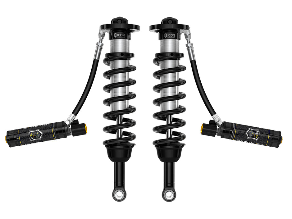 ICON 2023-2025 Sequoia TRD Pro 1-2.5" Lift Front V.S. 2.5 Series Front Coilover Kit Remote Reservoir W/ CDEV Pair
