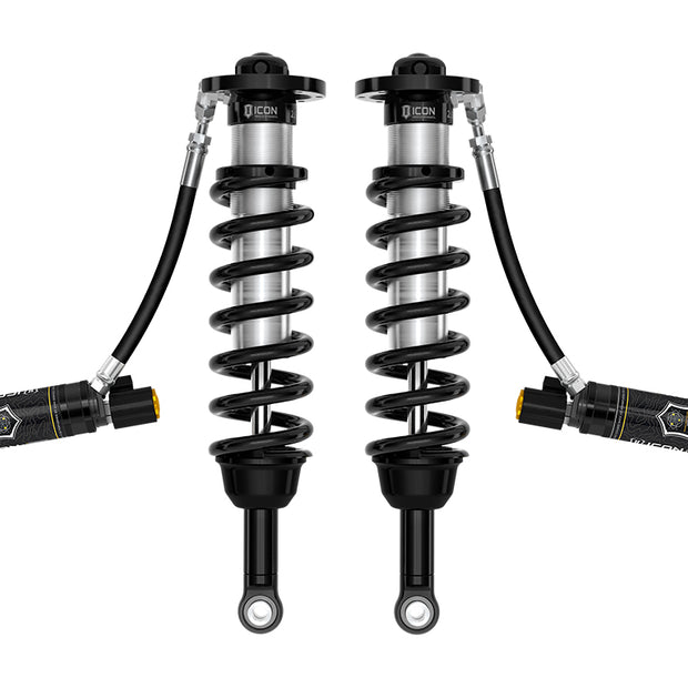 ICON 2023-2025 Sequoia TRD Pro 1-2.5" Lift Front V.S. 2.5 Series Front Coilover Kit Remote Reservoir W/ CDEV Pair