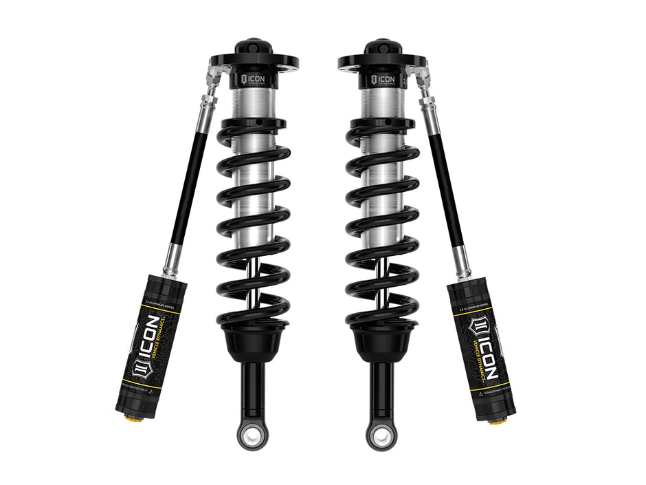 ICON 2023-2025 Sequoia TRD Pro 1-2.5" Lift Front V.S. 2.5 Series Front Coilover Kit Remote Reservoir Pair