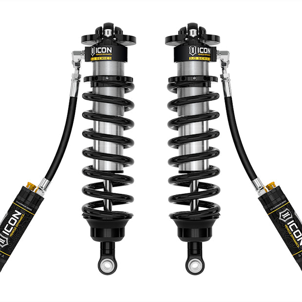ICON 2022-2025 Toyota Tundra 1.25-3.25" Lift/2023-2025 Sequoia 3-4.25" Lift V.S. 3.0 Series Front Coilover Kit Remote Reservoir W/ CDCV Pair