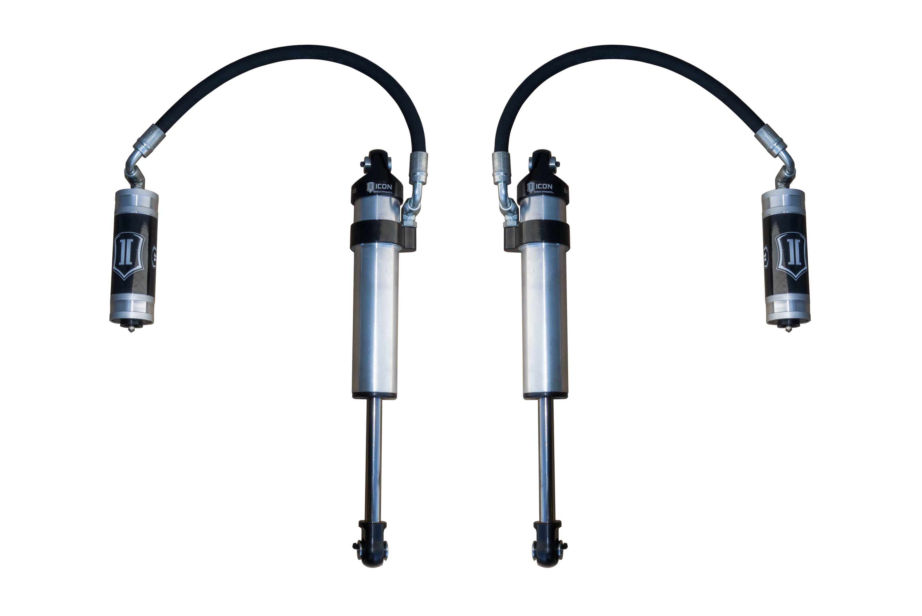 ICON 2003-2024 Toyota 4Runner/2005-2023 Toyota Tacoma/2007-2014 Toyota FJ Cruiser Front 2.5 VS Stock Width Remote Reservoir Secondary Shocks Pair