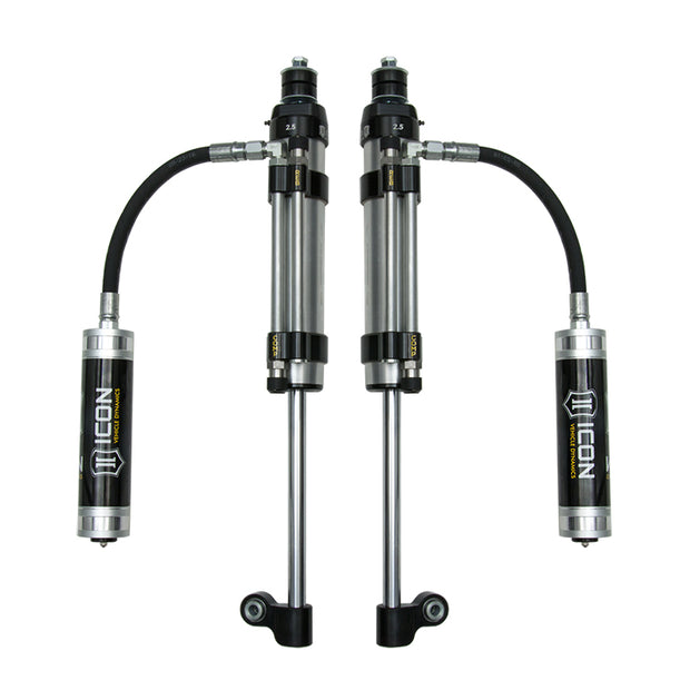 ICON 2005-2023 Toyota Tacoma Rear RXT 2.5 Omega Bypass Remote Reservoir Shocks Pair