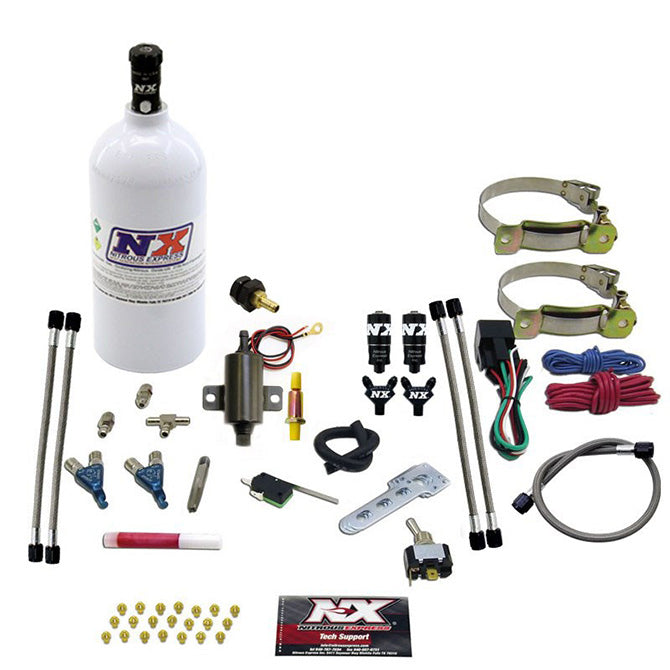 Nitrous Express - TWO CYLINDER "PIRANHA" SYSTEM 2.5 LB - 60002P