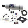 Nitrous Express - 4150 Gemini STAGE 6 (50-100-150-200-250-300HP) WITH 15LB BOTTLE. - 60040-15