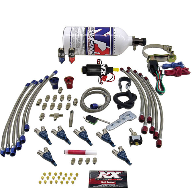 Nitrous Express - SIX CYLINDER "PIRANHA" SYSTEM 2.5 LB - 60066P