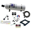 Nitrous Express - Dominator Gemini STAGE 6 (50-100-150-200-250-300HP) WITH 15LB BOTTLE - 60070-15