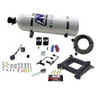 Nitrous Express - 4150 Gemini PRO-POWER (100-200-300-400-500HP) WITH 15LB BOTTLE - 60540-15