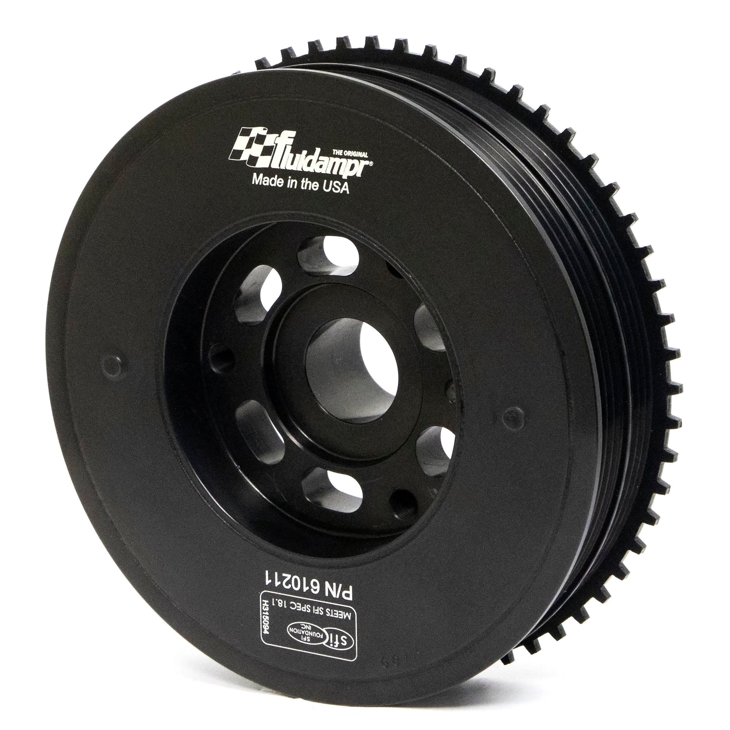 Fluidampr - 610211 - Harmonic Balancer - Fluidampr - Ford - 2013-2025 - 2.0L 2.3L I4 Ecoboost - Each