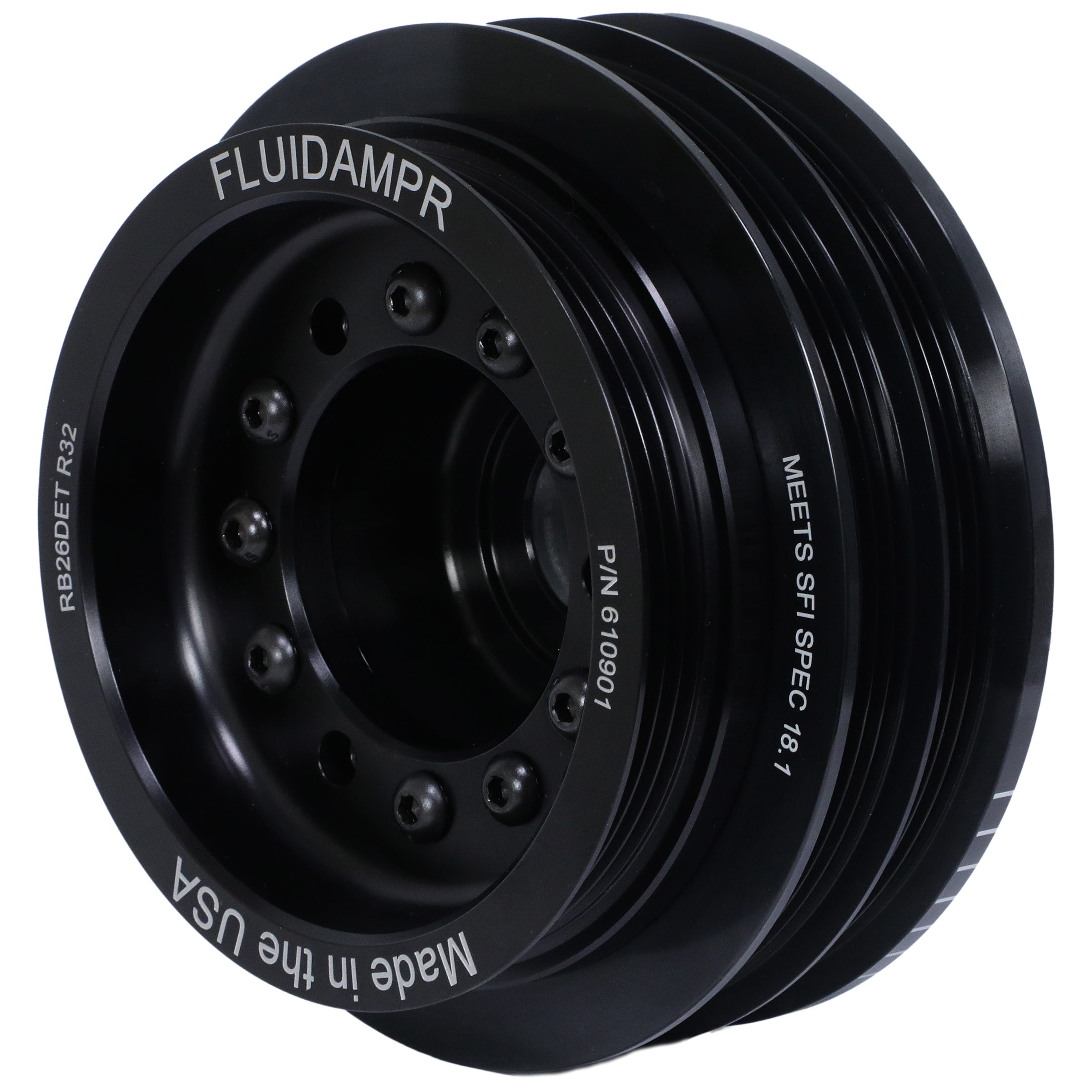 Fluidampr - 610901 - Harmonic Balancer - Fluidampr - Nissan Skyline R32 GTR - 1989-1994 RB26DET Phase1