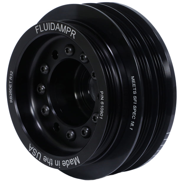 Fluidampr - 610901 - Harmonic Balancer - Fluidampr - Nissan Skyline R32 GTR - 1989-1994 RB26DET Phase1