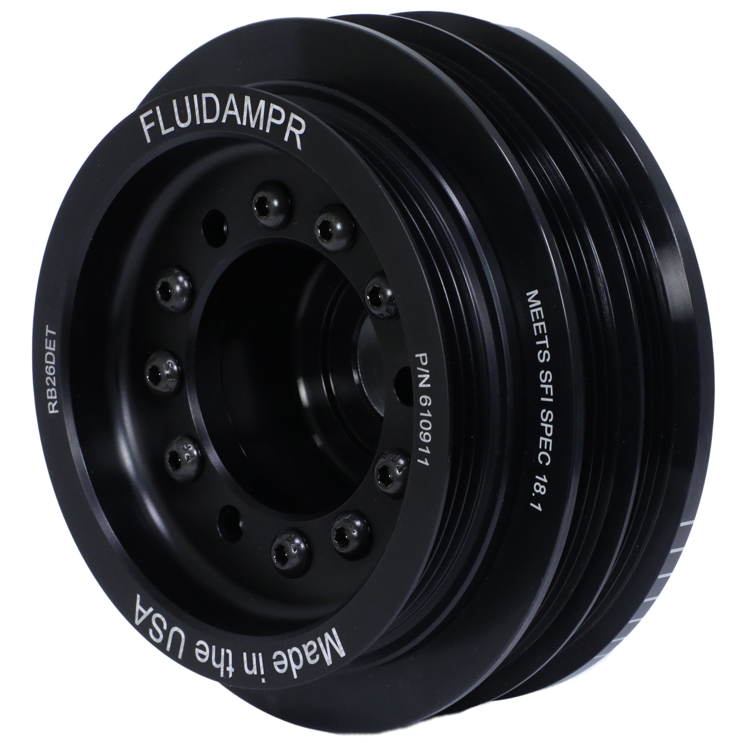 Fluidampr - 610911 - Harmonic Balancer - Fluidampr-Nissan Skyline R33/R34 GTR-1993-2002 RB26DET Phse2