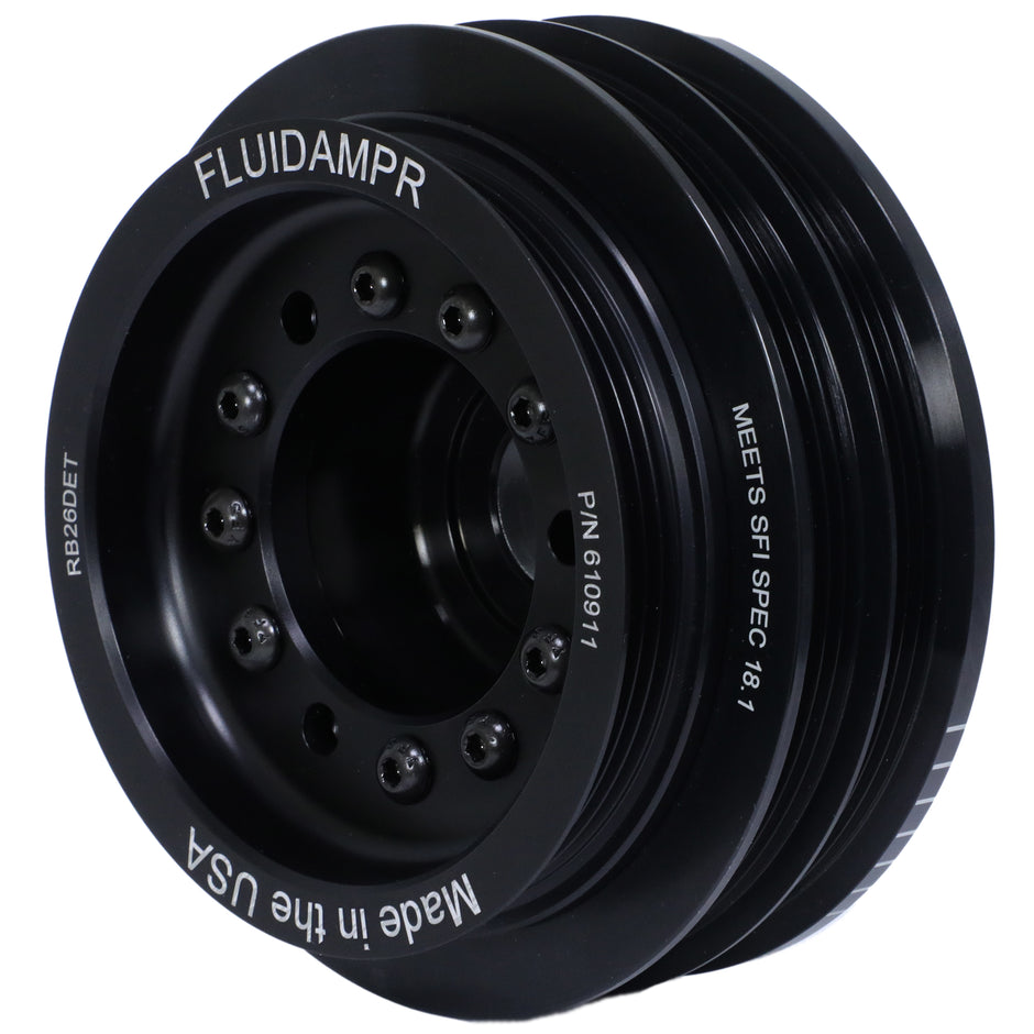 Fluidampr - 610911 - Harmonic Balancer - Fluidampr-Nissan Skyline R33/R34 GTR-1993-2002 RB26DET Phse2