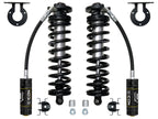 ICON 2005-2023 Ford F-250/F-350 Super Duty 4WD 2.5-3” Lift V.S. 2.5 Series Coilover Conversion Kit Remote Reservoir W/ Caster Cams