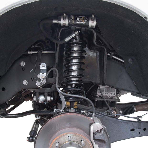 ICON 08-10 Ford F250/F350 2.5-3" Lift Stage 4 Coilover System W/ Leaf Springs