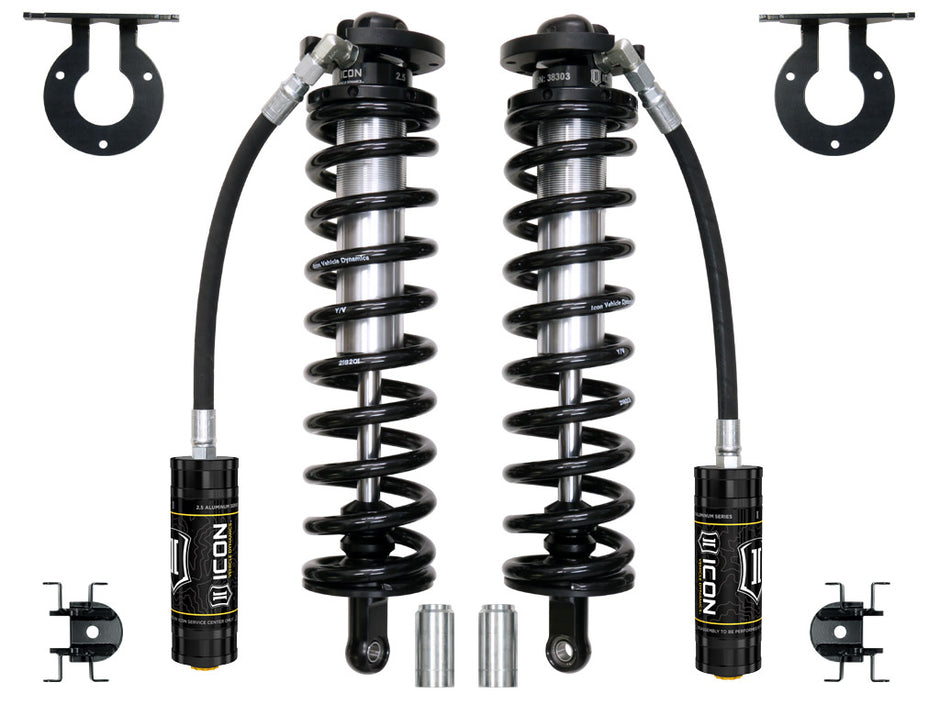 ICON 2005-2025 Ford F-250/F-350 Super Duty 4WD 4-5.5” Lift Front V.S. 2.5 Series Coilover Conversion Kit Remote Reservoir