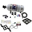 Nitrous Express - DOMINATOR SINGLE ENTRY BILLET CROSSBAR PRO POWER (100-500HP) W/ 10LB BOTTLE - 63570-10
